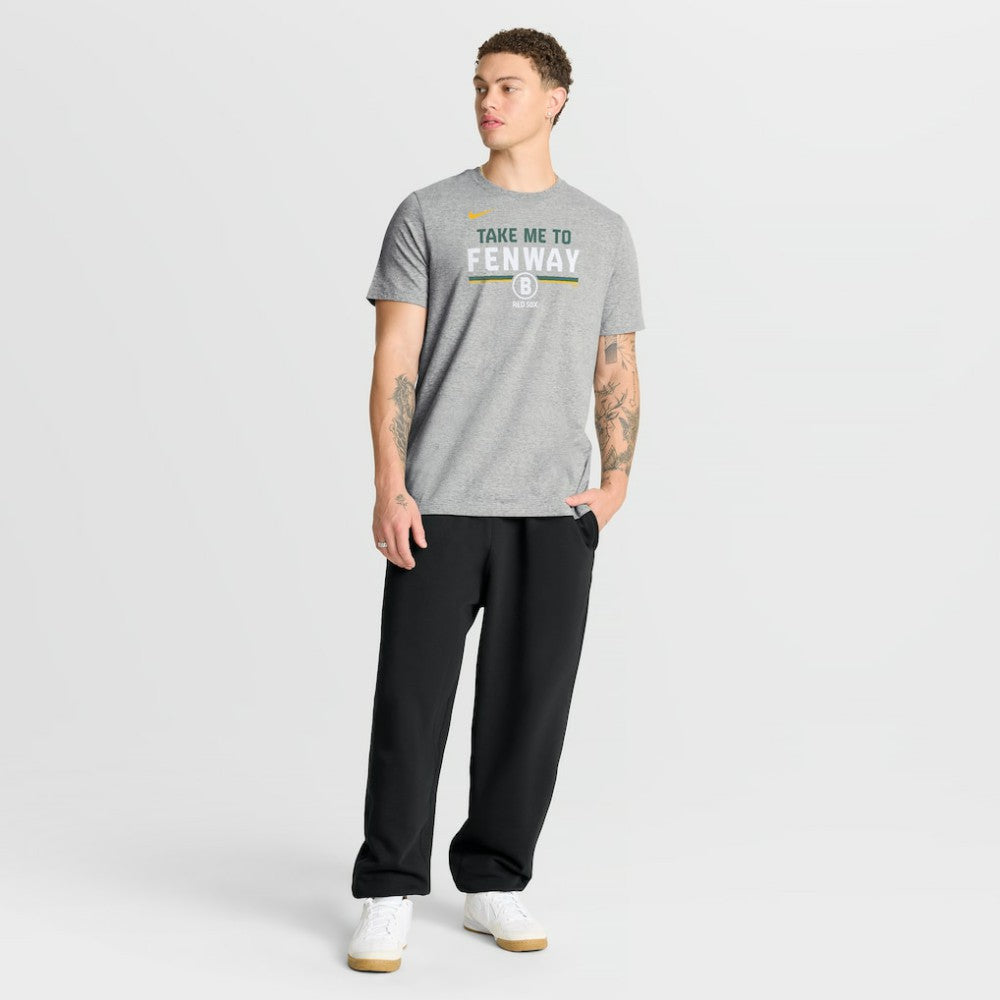 Boston Red Sox City Connect Stacked T-Shirt Gray