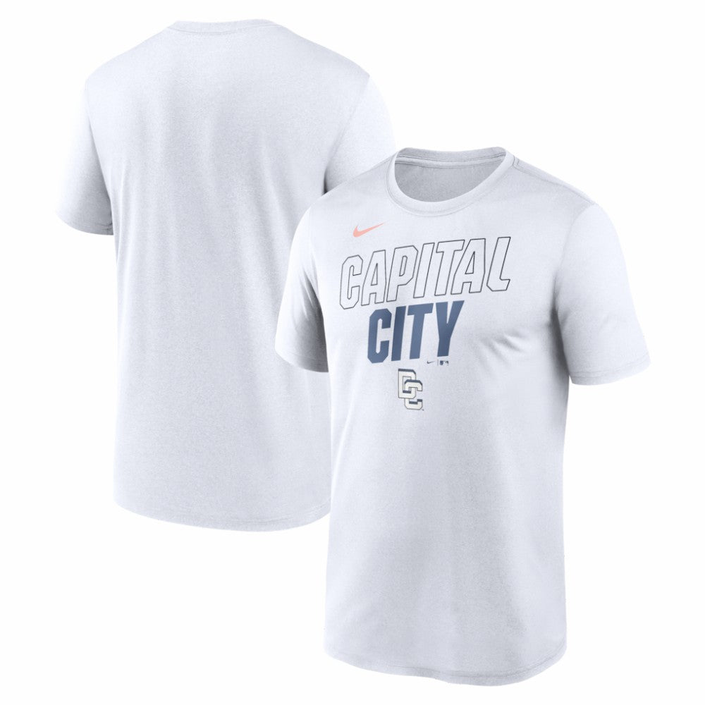 Washington Nationals 2026 City Connect Team Phrase Script Dri-FIT T-Shirt White