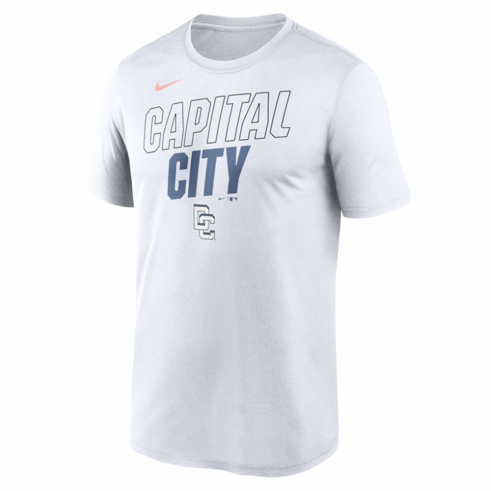 Washington Nationals 2026 City Connect Team Phrase Script Dri-FIT T-Shirt White