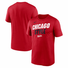 Chicago White Sox City Connect Team Phrase Script Dri-FIT T-Shirt Red