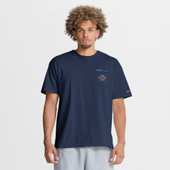 Houston Astros City Connect 2-Hit Max90 Pocket T-Shirt Navy