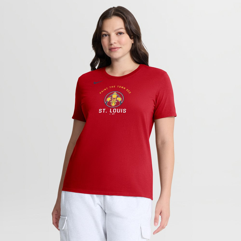 St. Louis Cardinals Women's City Connect Arch T-Shirt Red