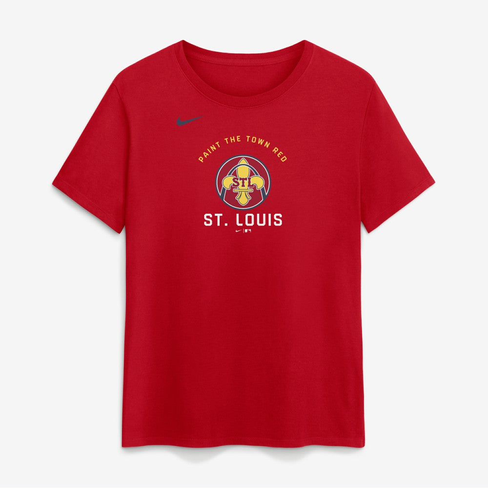 St. Louis Cardinals Women's City Connect Arch T-Shirt Red