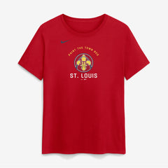 St. Louis Cardinals Women's City Connect Arch T-Shirt Red