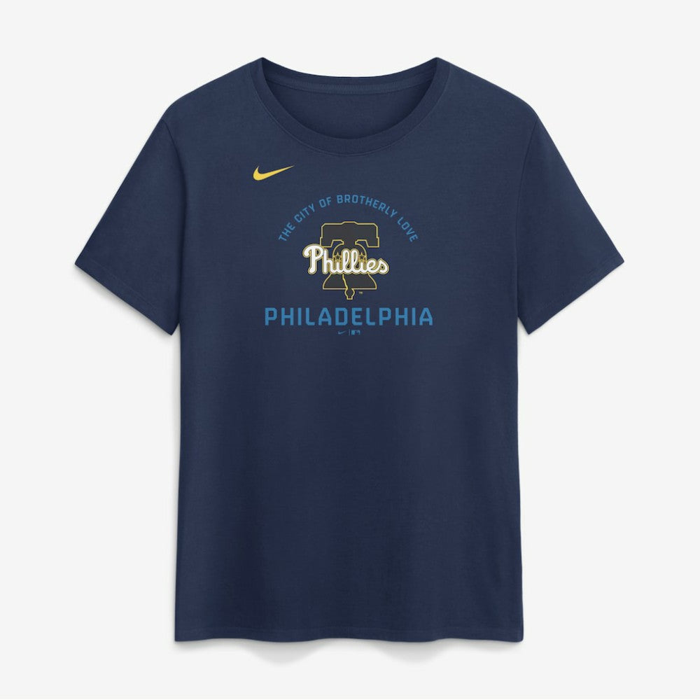 Philadelphia Phillies Women's City Connect Arch T-Shirt Navy