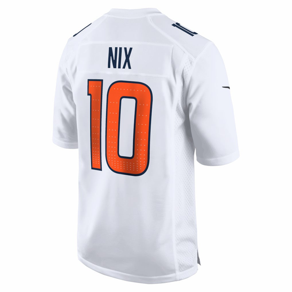 Bo Nix Denver Broncos Tundra Fashion Game Jersey - White discount