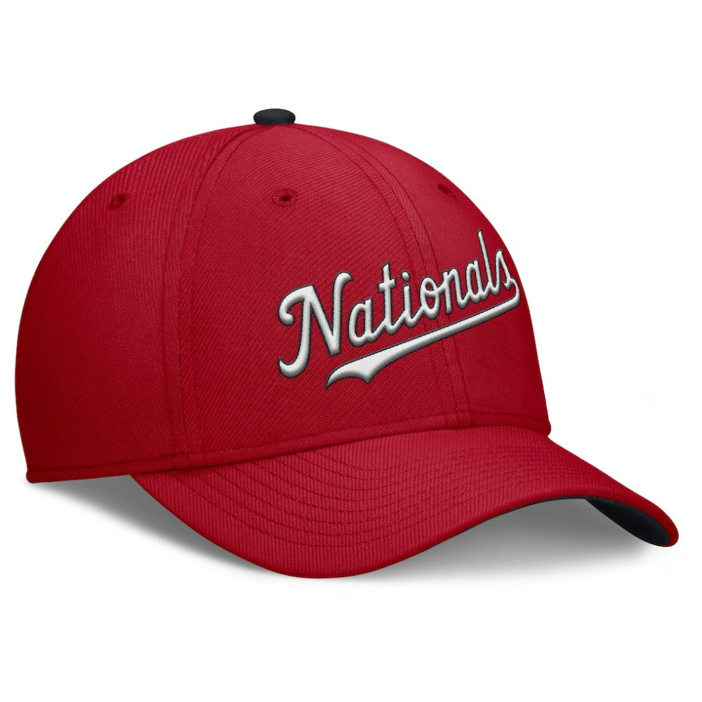 Washington Nationals Primetime Rise Dri-FIT Flex Hat Red