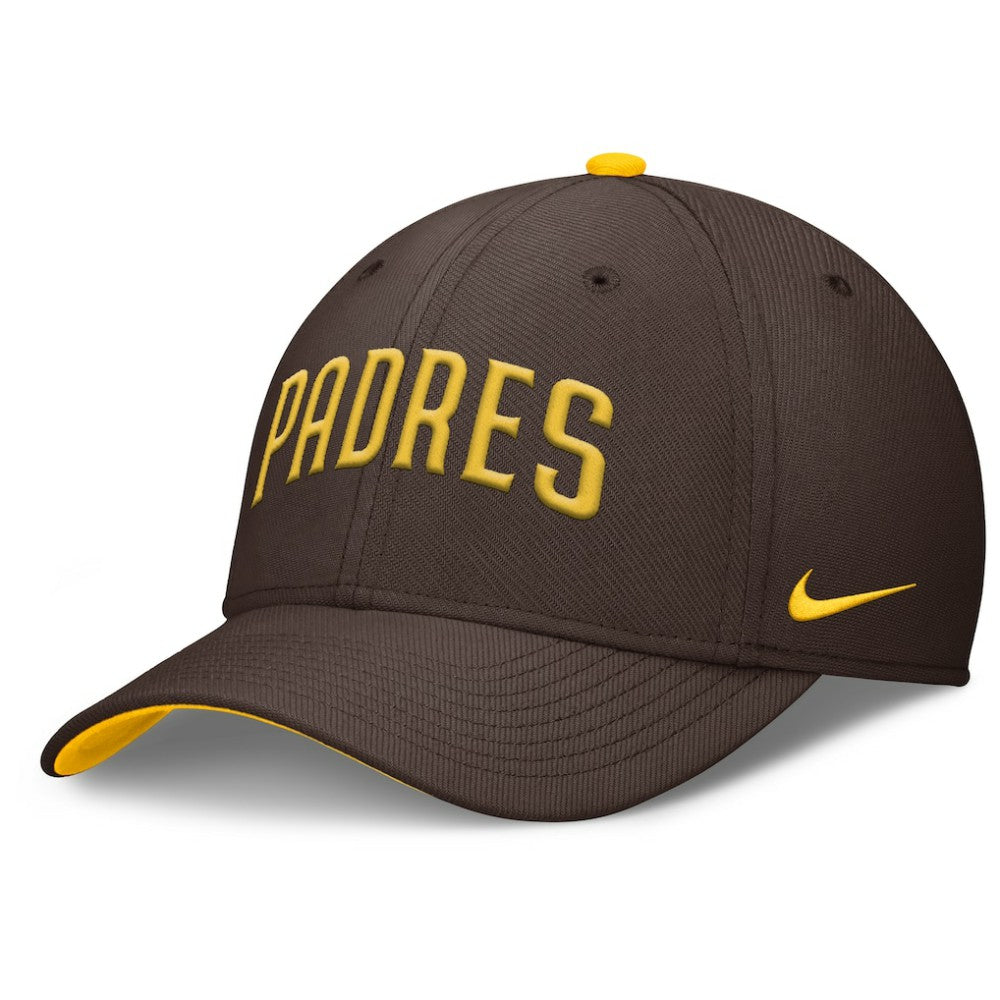San Diego Padres Primetime Rise Dri-FIT Flex Hat Brown