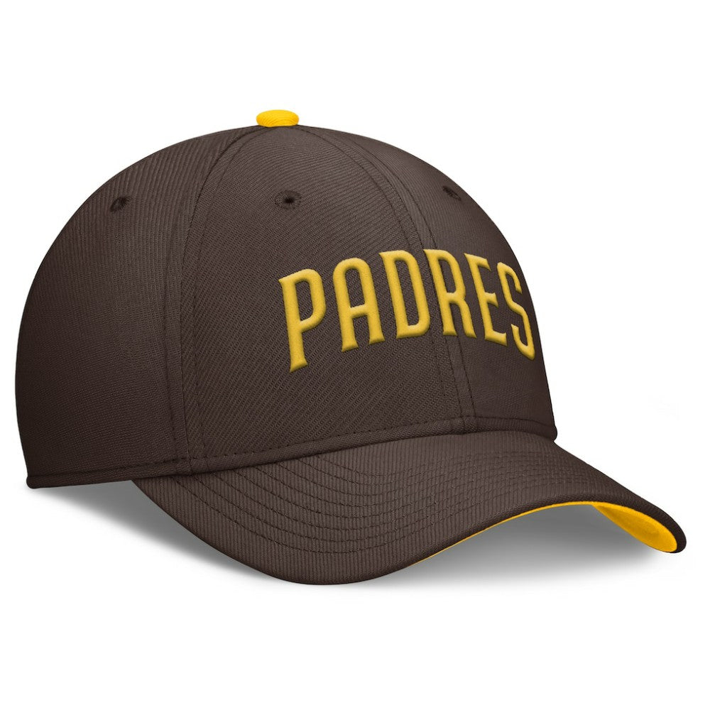 San Diego Padres Primetime Rise Dri-FIT Flex Hat Brown