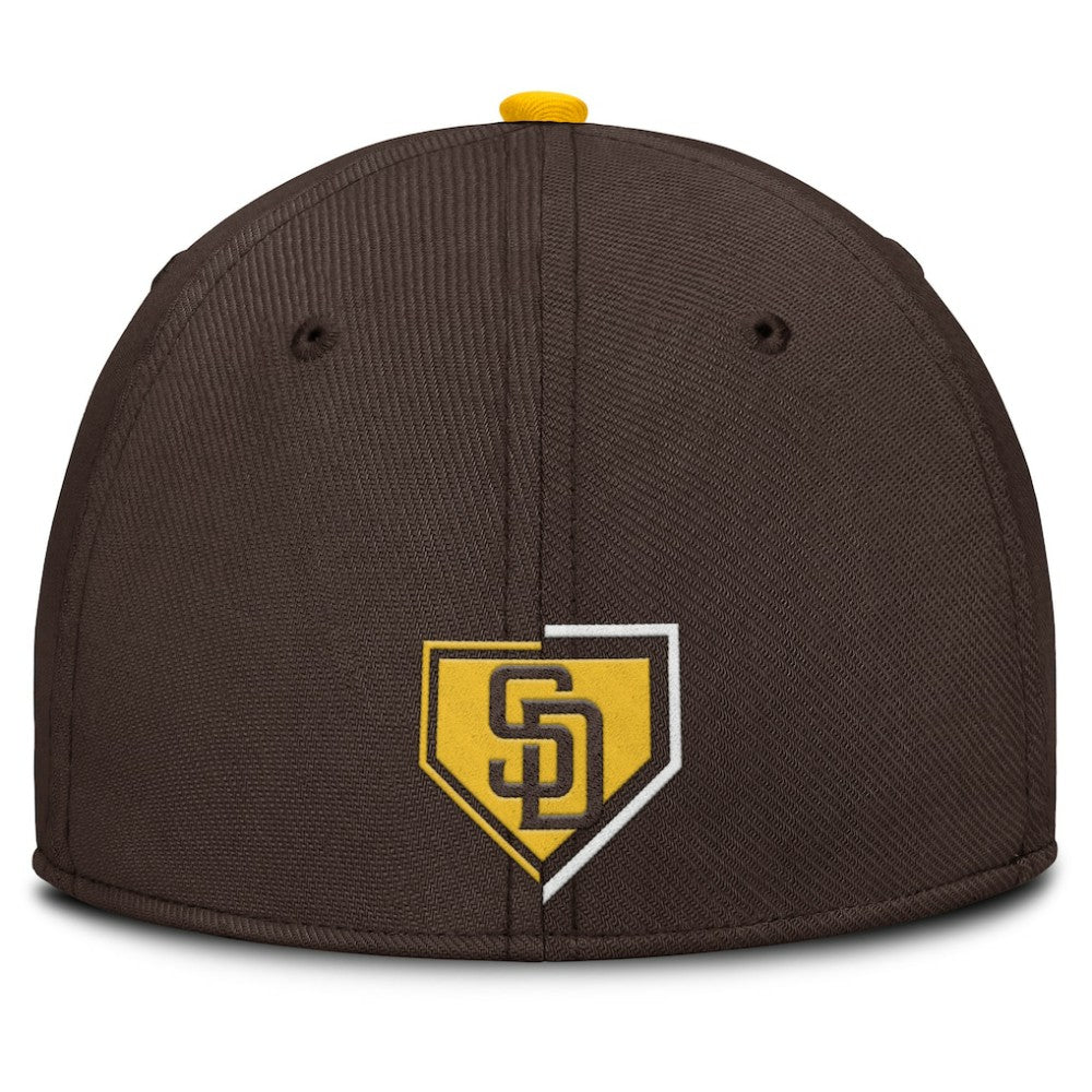 San Diego Padres Primetime Rise Dri-FIT Flex Hat Brown