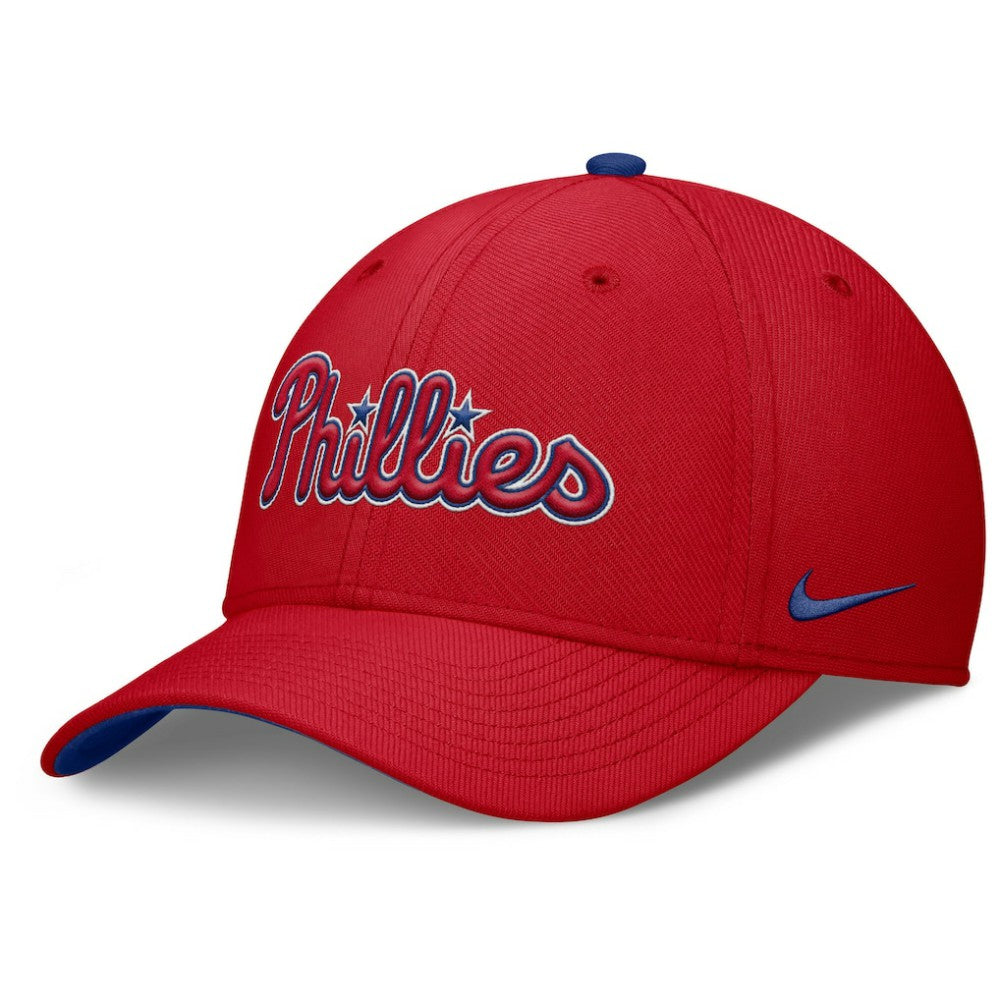 Philadelphia Phillies Primetime Rise Dri-FIT Flex Hat Red