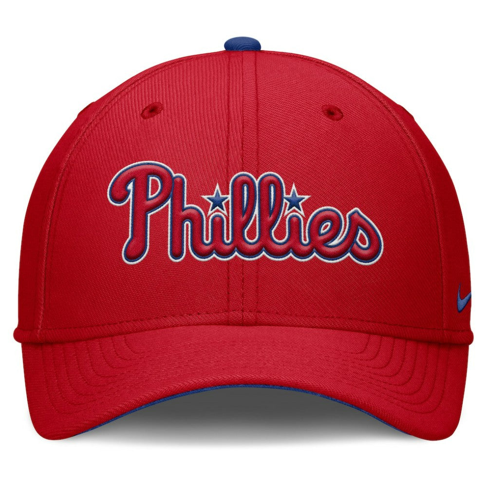 Philadelphia Phillies Primetime Rise Dri-FIT Flex Hat Red