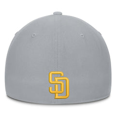 San Diego Padres Primetime Rise Dri-FIT Flex Hat Gray