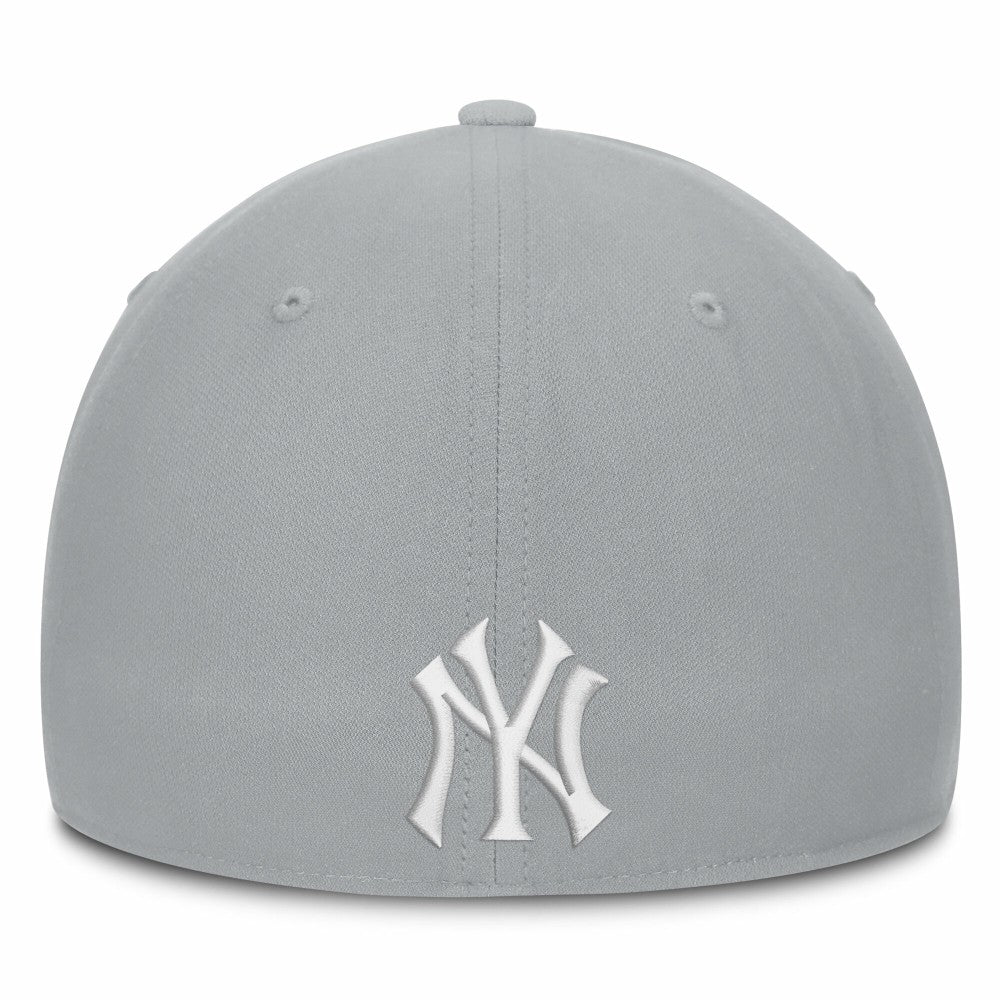 New York Yankees Primetime Rise Dri-FIT Flex Hat Gray
