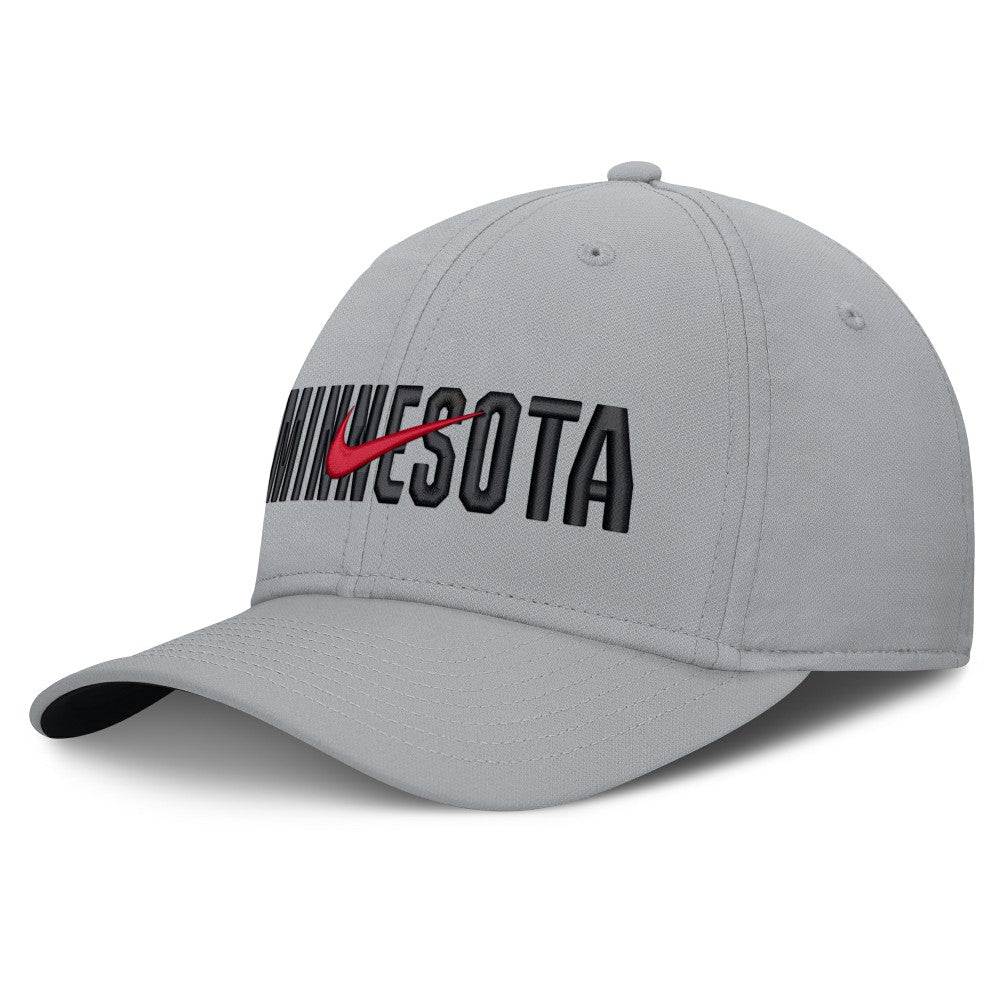 Minnesota Twins Primetime Rise Dri-FIT Flex Hat Gray