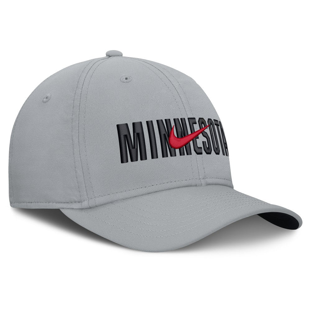 Minnesota Twins Primetime Rise Dri-FIT Flex Hat Gray