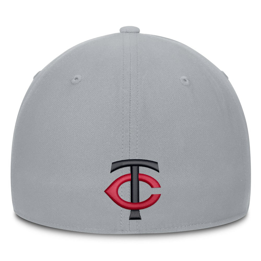 Minnesota Twins Primetime Rise Dri-FIT Flex Hat Gray