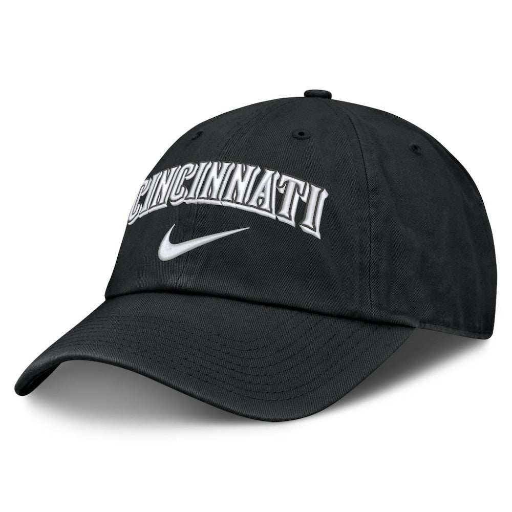 Cincinnati Reds Primetime Club Adjustable Hat Black