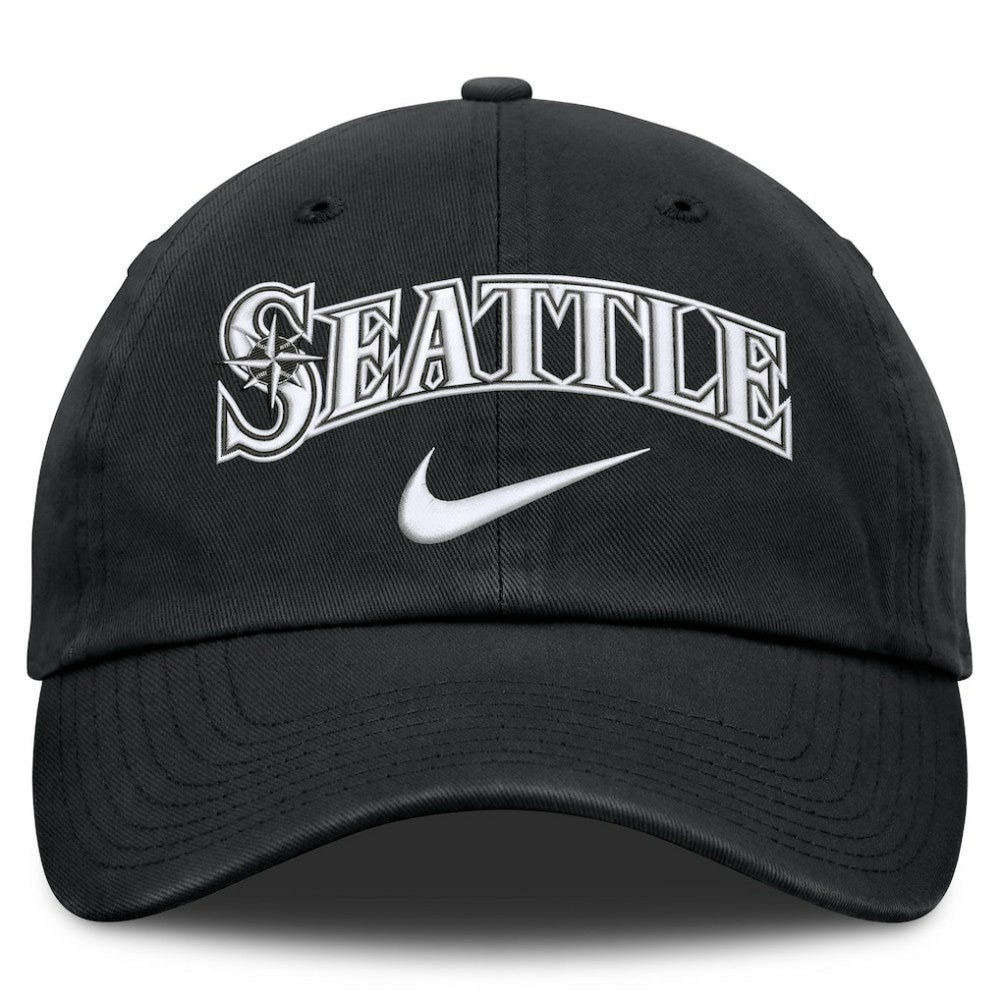 Seattle Mariners Primetime Club Adjustable Hat Black