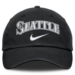 Seattle Mariners Primetime Club Adjustable Hat Black