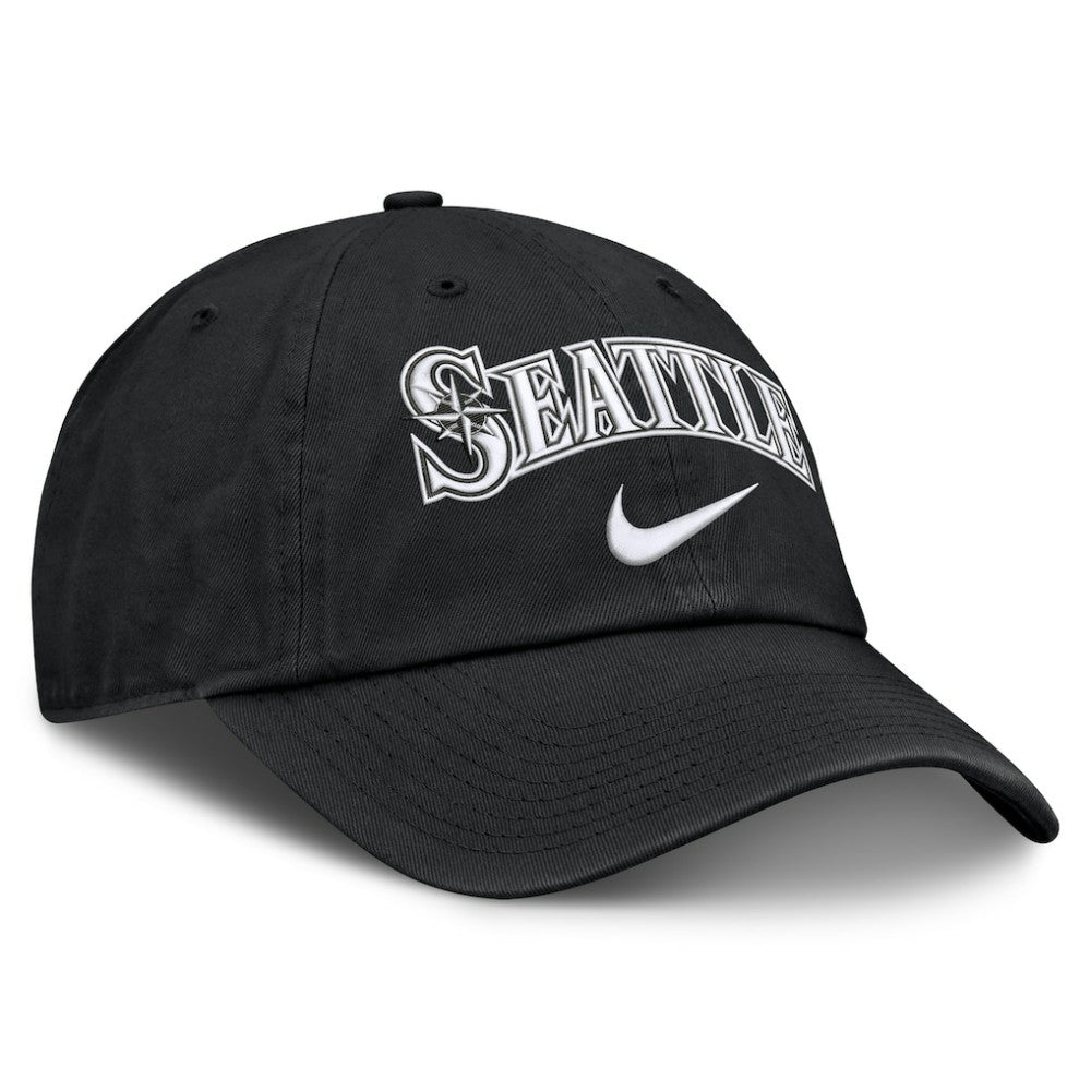 Seattle Mariners Primetime Club Adjustable Hat Black