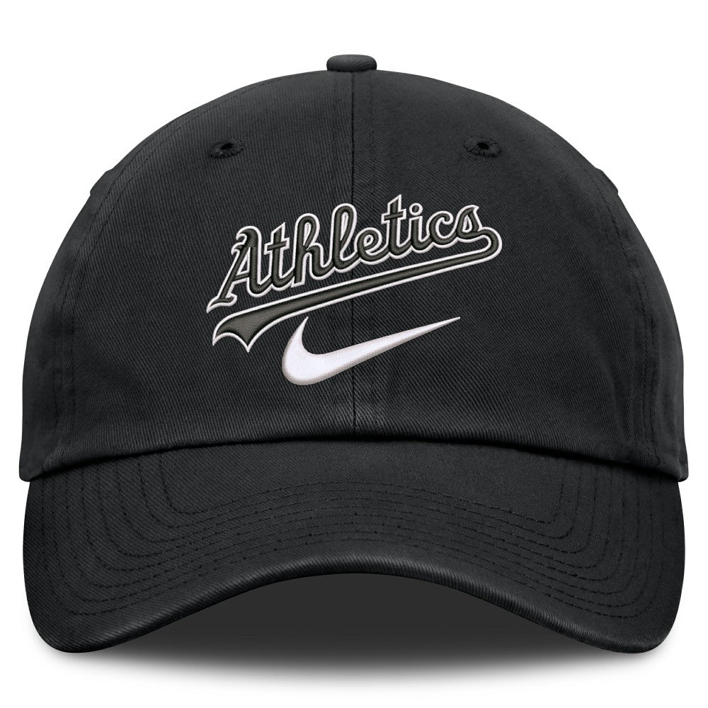 Athletics Primetime Club Adjustable Hat Black