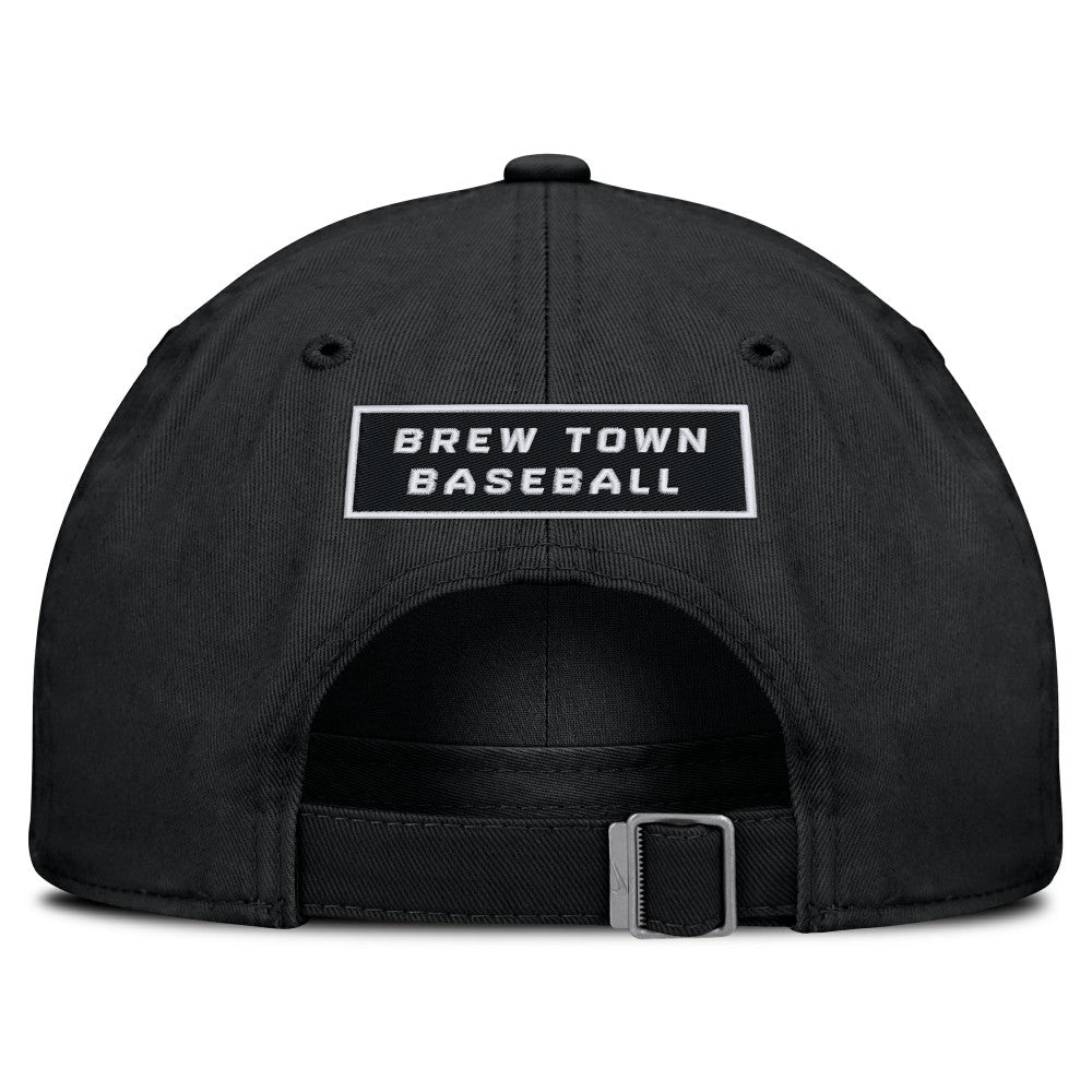 Milwaukee Brewers Primetime Club Adjustable Hat Black