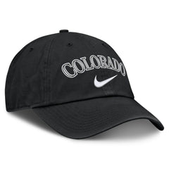 Colorado Rockies Primetime Club Adjustable Hat Black