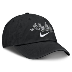 Atlanta Braves Primetime Club Adjustable Hat Black
