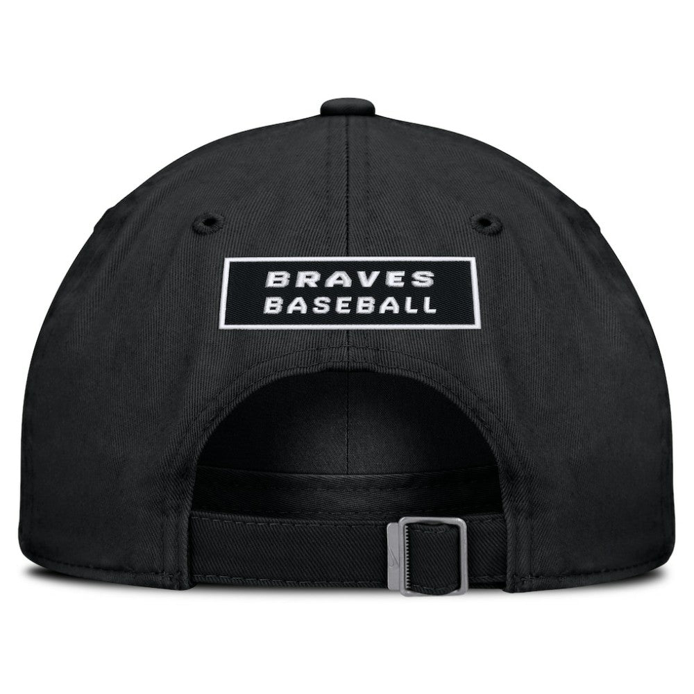Atlanta Braves Primetime Club Adjustable Hat Black