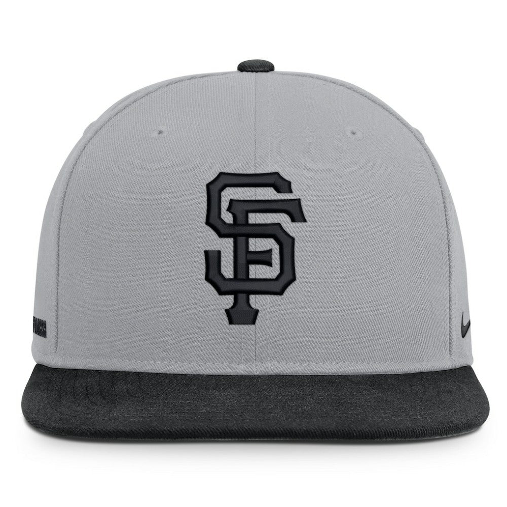 San Francisco Giants Primetime Pro Dri-FIT Snapback Hat Gray/Black