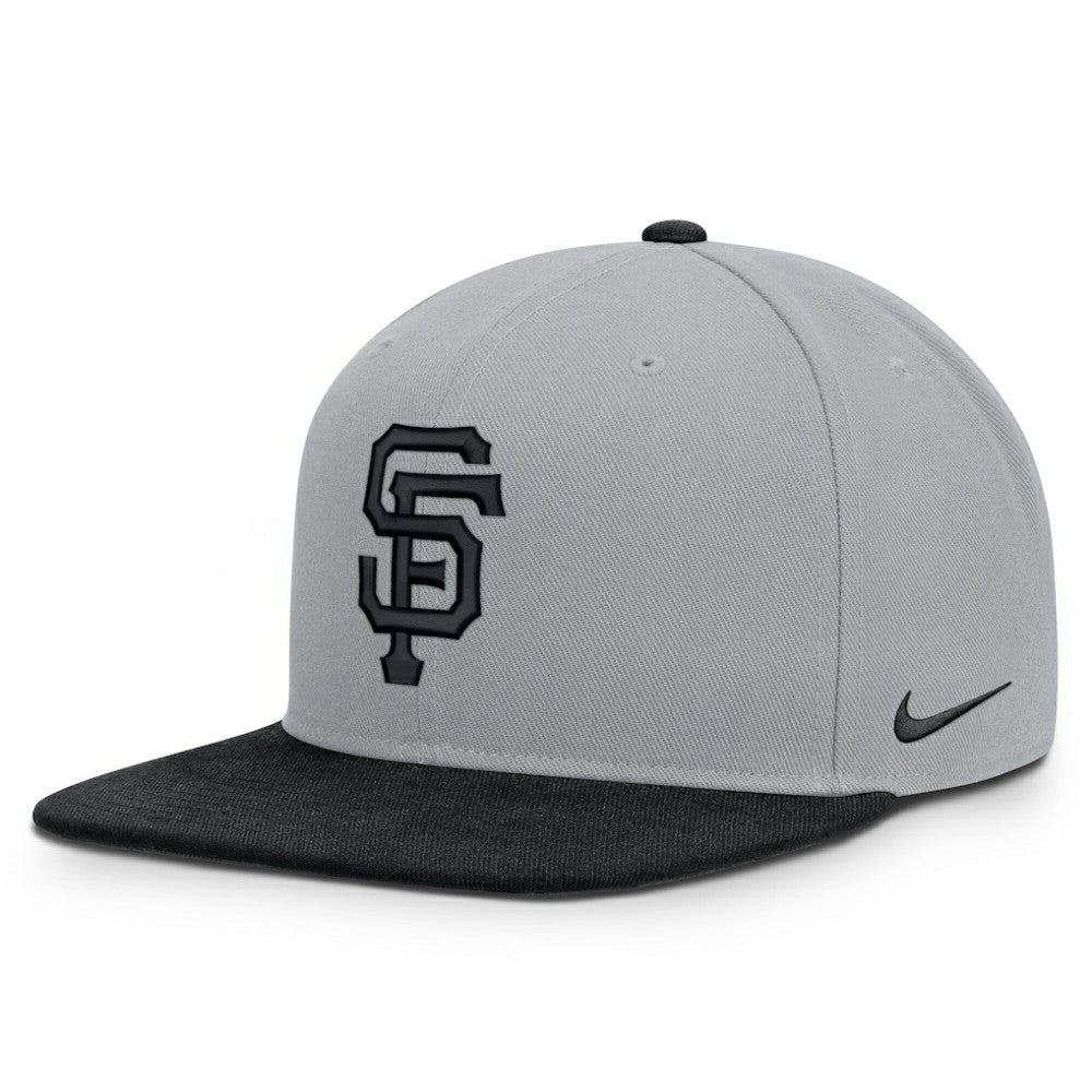 San Francisco Giants Primetime Pro Dri-FIT Snapback Hat Gray/Black