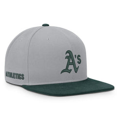 Athletics Primetime Pro Dri-FIT Snapback Hat Gray/Green