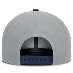 Milwaukee Brewers Primetime Pro Dri-FIT Snapback Hat Gray/Navy