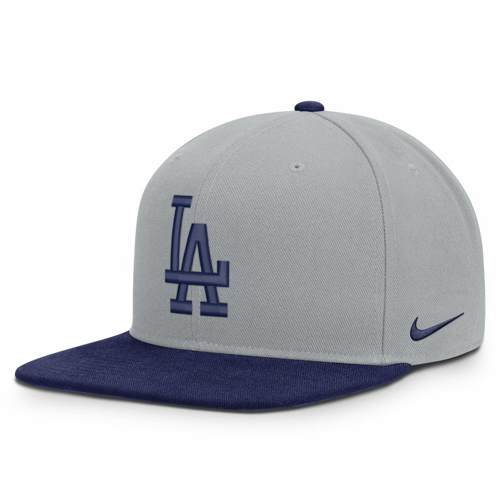Los Angeles Dodgers Primetime Pro Dri-FIT Snapback Hat Gray/Royal