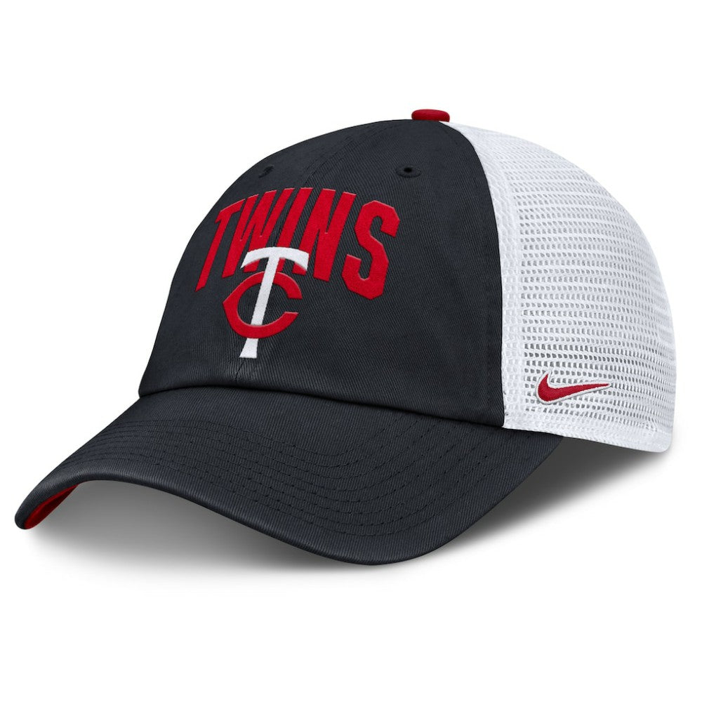 Minnesota Twins Primetime Club Adjustable Trucker Hat Navy