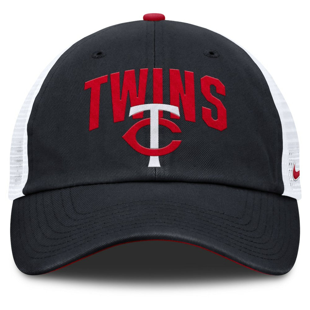 Minnesota Twins Primetime Club Adjustable Trucker Hat Navy