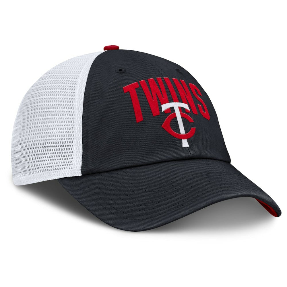 Minnesota Twins Primetime Club Adjustable Trucker Hat Navy