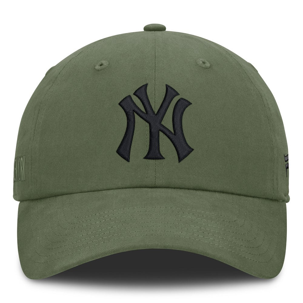 New York Yankees Pine Rider Adjustable Hat Olive