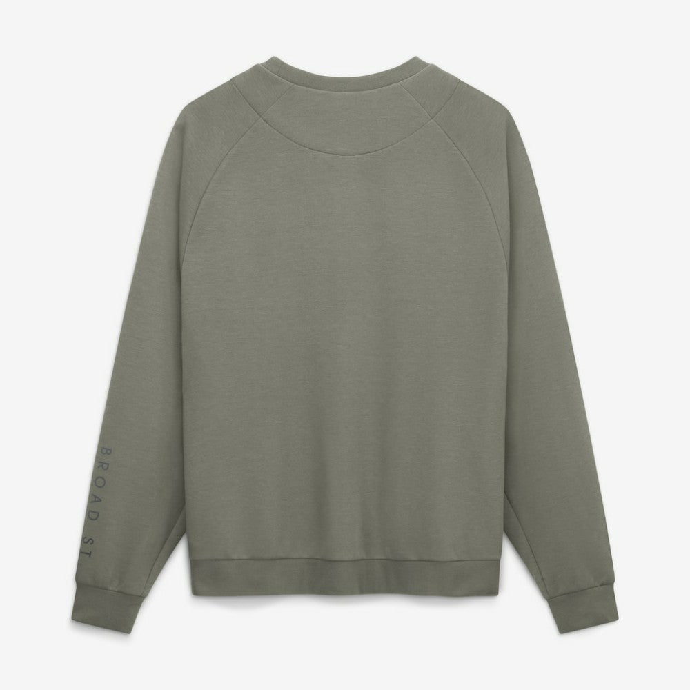Philadelphia Phillies Statement Primary Raglan Dri-FIT Sweatshirt Olive