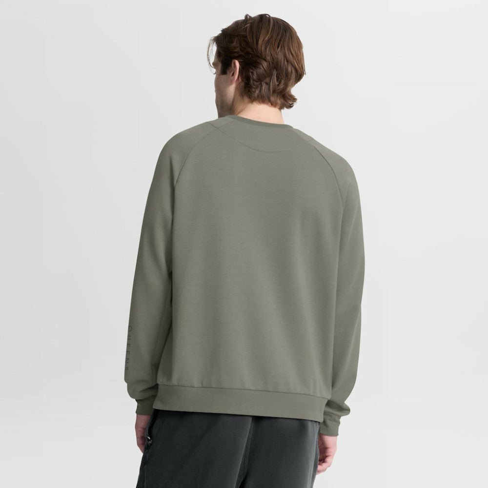 New York Mets Statement Primary Raglan Dri-FIT Sweatshirt Olive