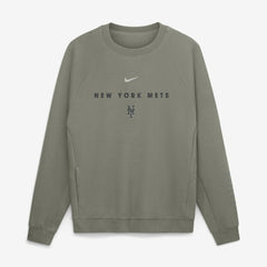 New York Mets Statement Primary Raglan Dri-FIT Sweatshirt Olive