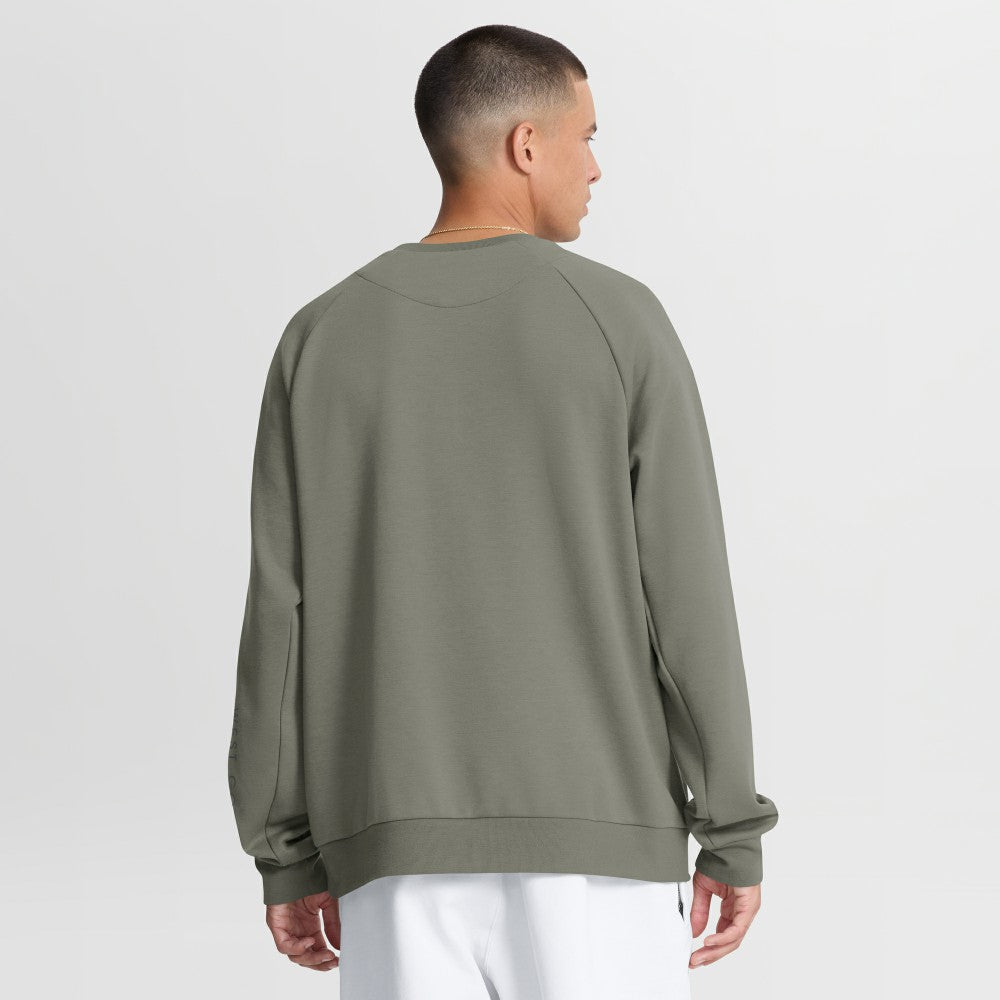 Los Angeles Dodgers Statement Primary Raglan Dri-FIT Sweatshirt Olive