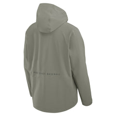 Los Angeles Dodgers Unlimited Packable Full-Zip Hooded Jacket Olive