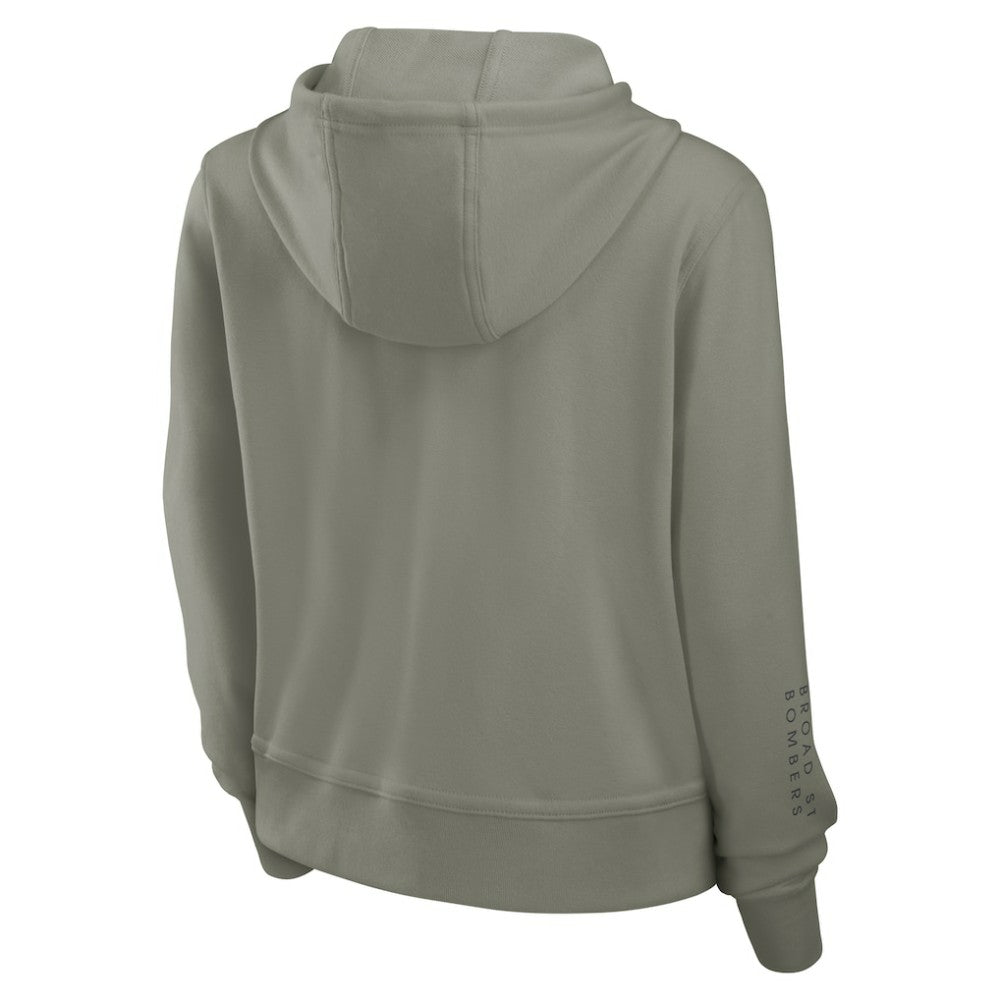 Philadelphia Phillies Women's One Tri-Blend Dri-FIT Hoodie Olive