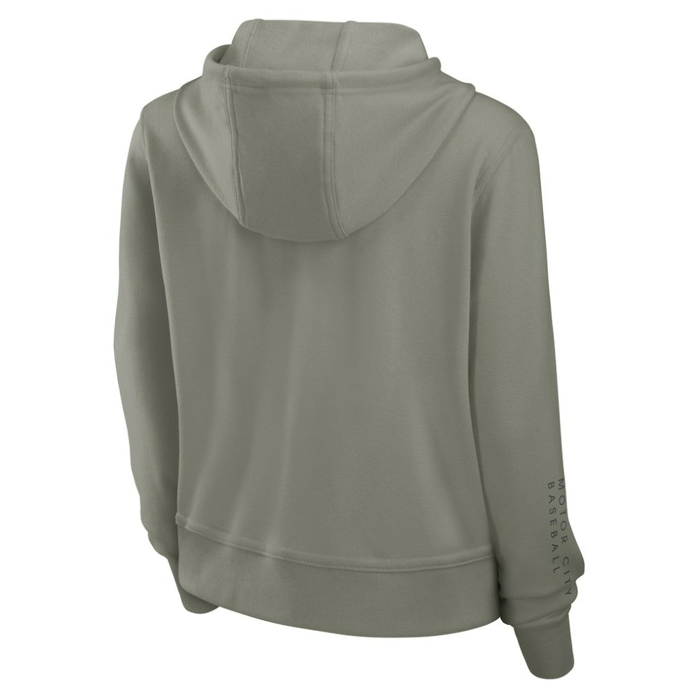 Detroit Tigers Women's One Tri-Blend Dri-FIT Hoodie Olive