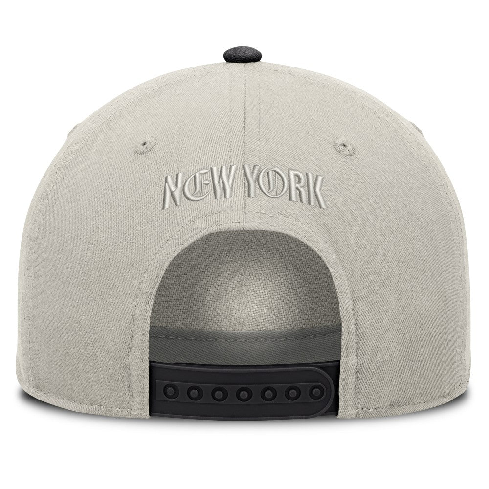 New York Yankees Wonder A-Frame Adjustable Hat Stone/Graphite