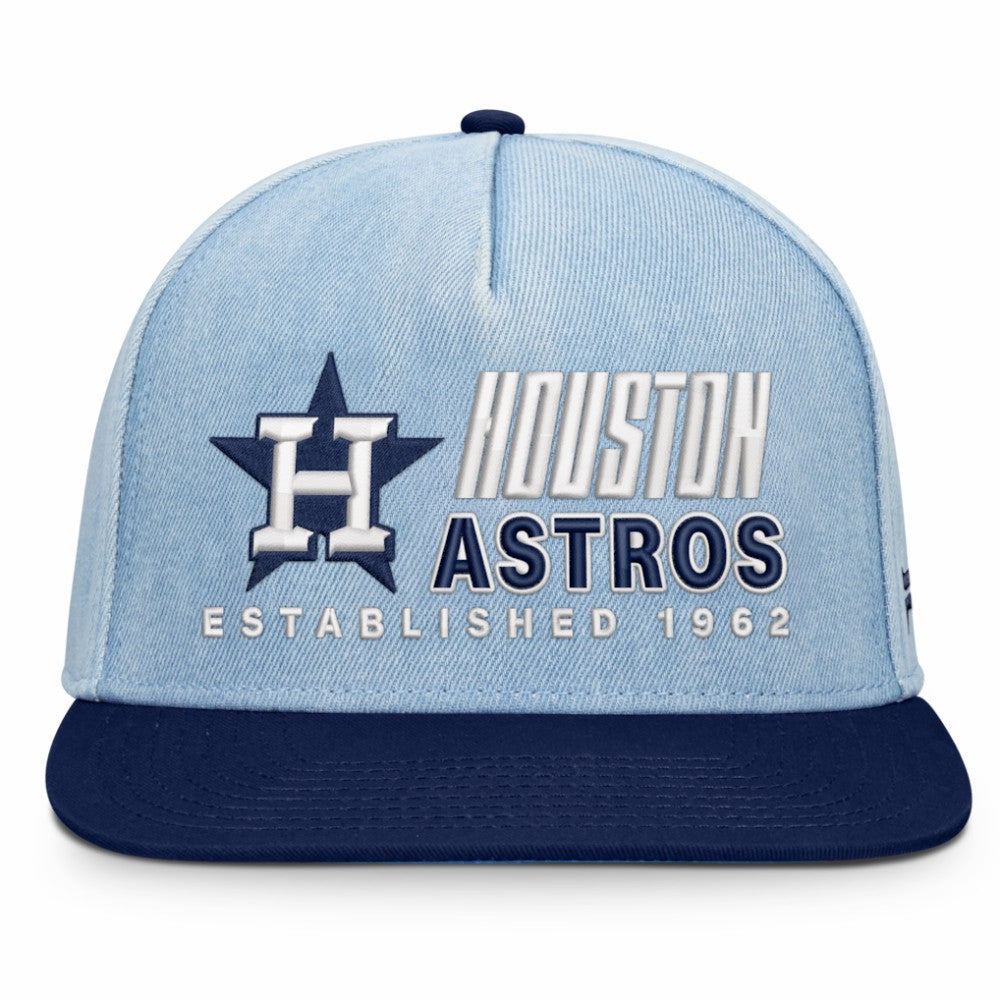 Houston Astros Twinbill Snapback Hat Denim