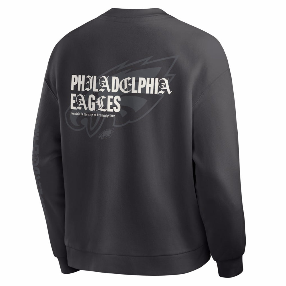 Philadelphia Eagles Oversized Type Play Multi Sweatshirt - Black cheap
