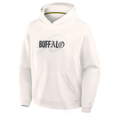 Buffalo Bills Oversized Type Play Location Hoodie - Cream on sale